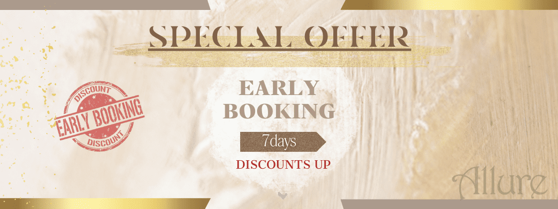 Early Booking Discounts Up